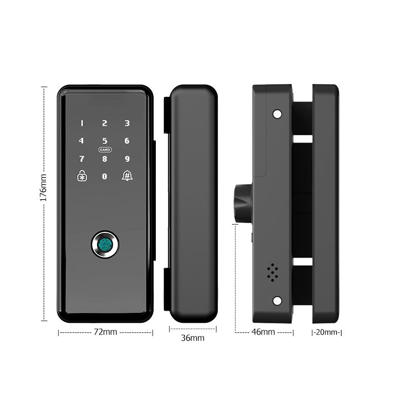G9——Digital Fingerprint Glass Remote Control Lock