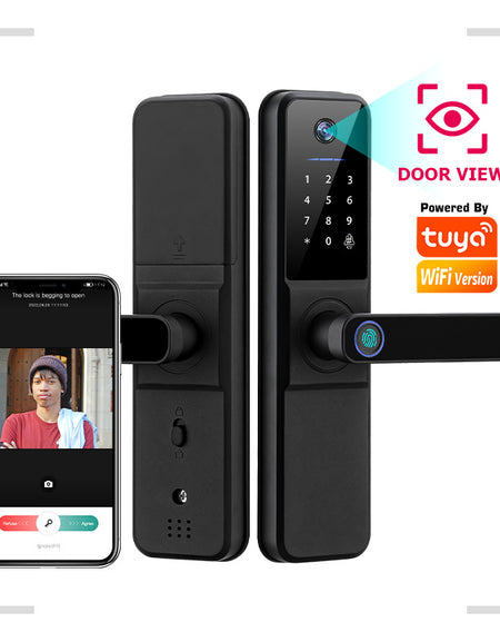 H01——Professional Fingerprint Lock with Camera