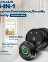 K01——Waterproof Ball Auto Cylinder Knob smart Lock