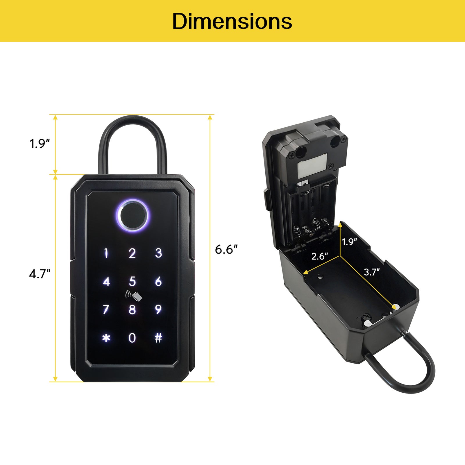 K3โโOutdoor Waterproof Lock Box