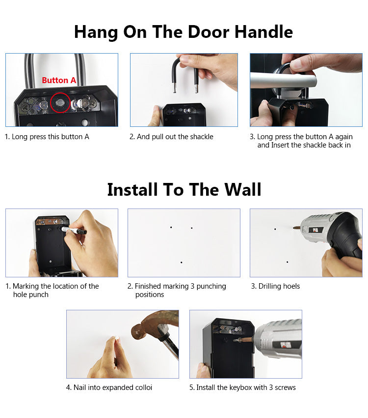 K3โโOutdoor Waterproof Lock Box