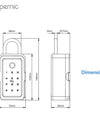 K3โโOutdoor Waterproof Lock Box