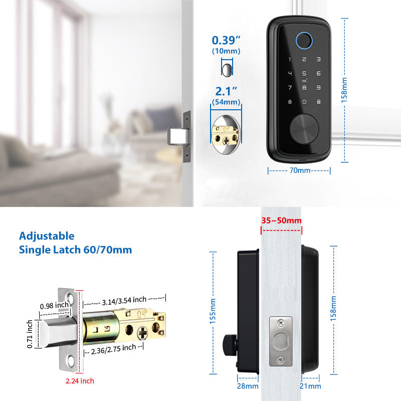 T1 Pro——Smart Deadbolt for Front Door