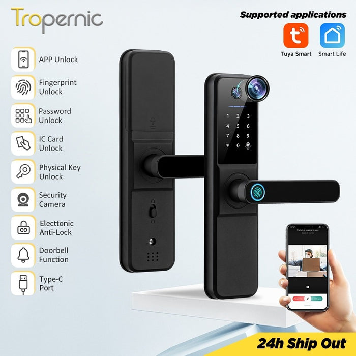 Tropernic H01PRO Tuya WiFi Smart Lock