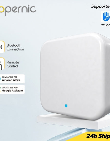 Tropernic G2 TTLOCK Gateway Fingerprint Password Smart Door Lock Home Compatible With Amazon Alexa And Google Home