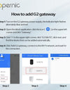 Tropernic G2 TTLOCK Gateway Fingerprint Password Smart Door Lock Home Compatible With Amazon Alexa And Google Home