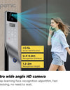 Tropernic F7 7 In 1 Tuya Fully Automatic Smart Door Lock with HD Camera Palm Unlock Video Surveillance 6068 Security Door Lock APP Remote Unlock Keyless Digital Lock Support Two Way Intercom