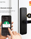 Tropernic H03 5 In 1 Tuya Smart Door Lock with Doorbell Password Digital Lock with Electronic Anti-Lock Fingreprint Kunci Pintu Rumah for Home