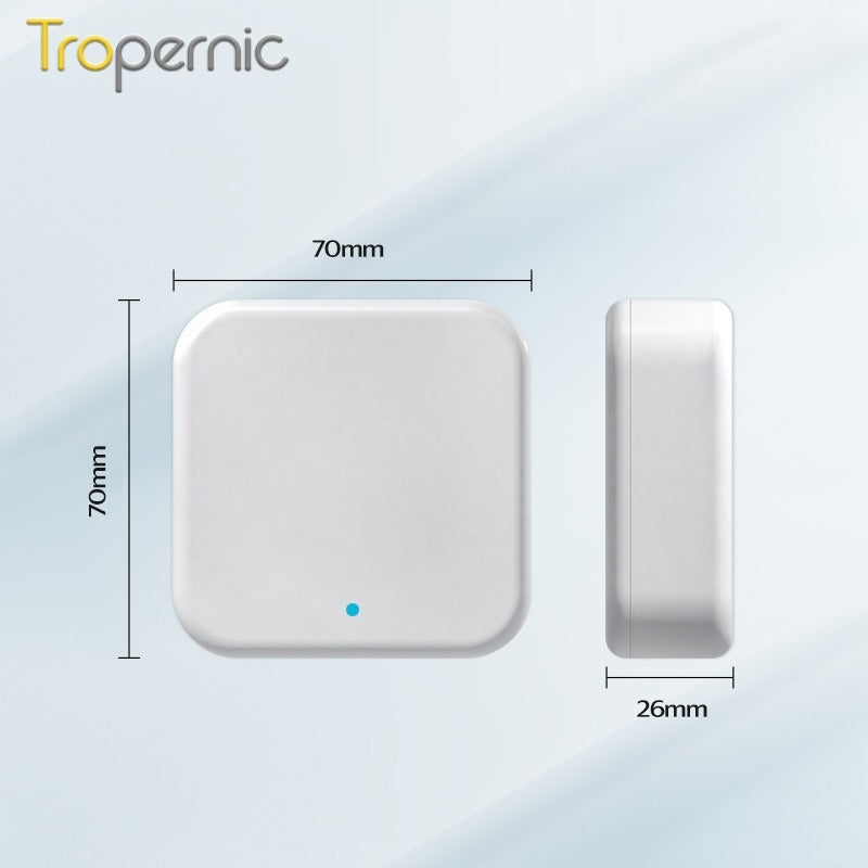 Tropernic G2 TTLOCK Gateway Fingerprint Password Smart Door Lock Home Compatible With Amazon Alexa And Google Home