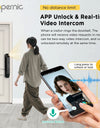 Tropernic Z37 7 In 1 Tuya Smart Door Lock with HD Camera Video Surveillance APP Remote Unlock Fully Automatic Security Door Digital Lock Face Palm Print Unlock Kunci Pintu Rumah