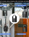 Tropernic 916 TTLOCK Smart Padlock IP67 Waterproof Fingerprint Padlock Bluetooth Unlock USB Rechargeable Portable Mini Anti-Theft Padlock With Key