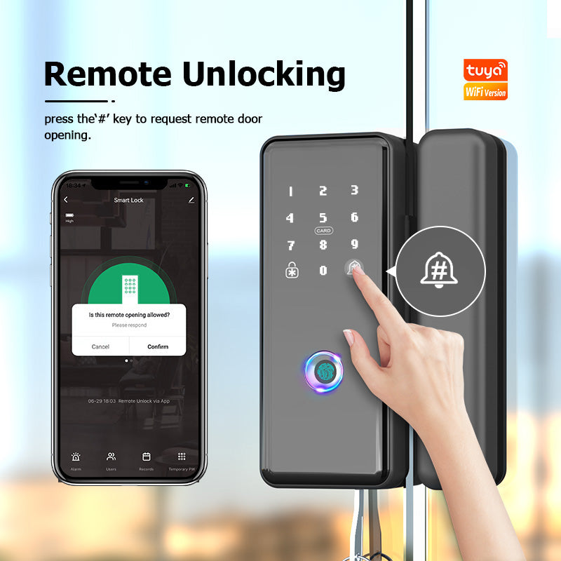 G9——Digital Fingerprint Glass Remote Control Lock