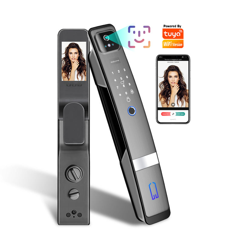 H20——3D automatic face recognition lock with camera – Tropernic