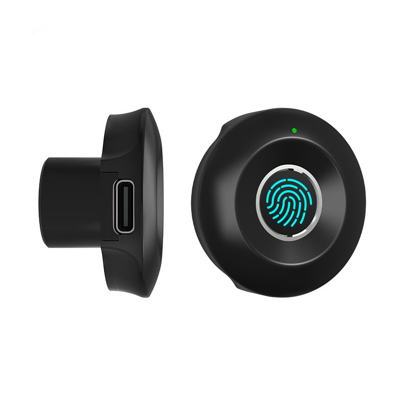 S102-Fingerprint Cabinet Lock for Home / Office,Smart Biometric Keyless Hidden File Drawer Wardrobe Lock, Anti-theft Electronic Cabinet Locks for Liquor Cabinet Locker Drawer Cupboard Desk