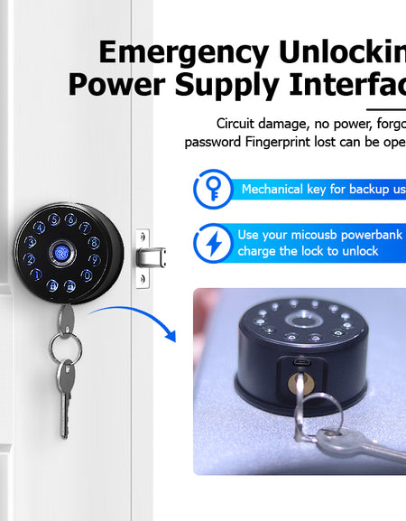 A221——TTlock Fingerprint unlock Intelligent lock