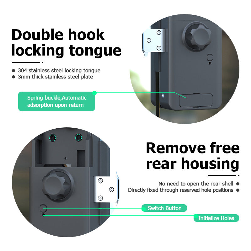 G9——Digital Fingerprint Glass Remote Control Lock