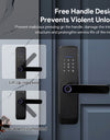 H03-TTLock APP Lock Electronic Smart Door Lock With Fingerprint/Key/ IC Card/Keypad Password,Keyless Entry Biometric Electronic Smart Lock for Home Security