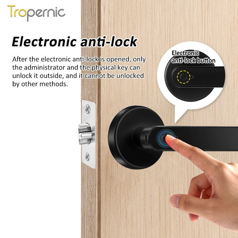 Tropernic X10 Tuya Bluetooth / TTLock Bluetooth Smart Lock