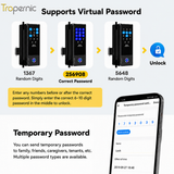 Tropernic JDS1 Tuya WiFi Smart Glass Lock
