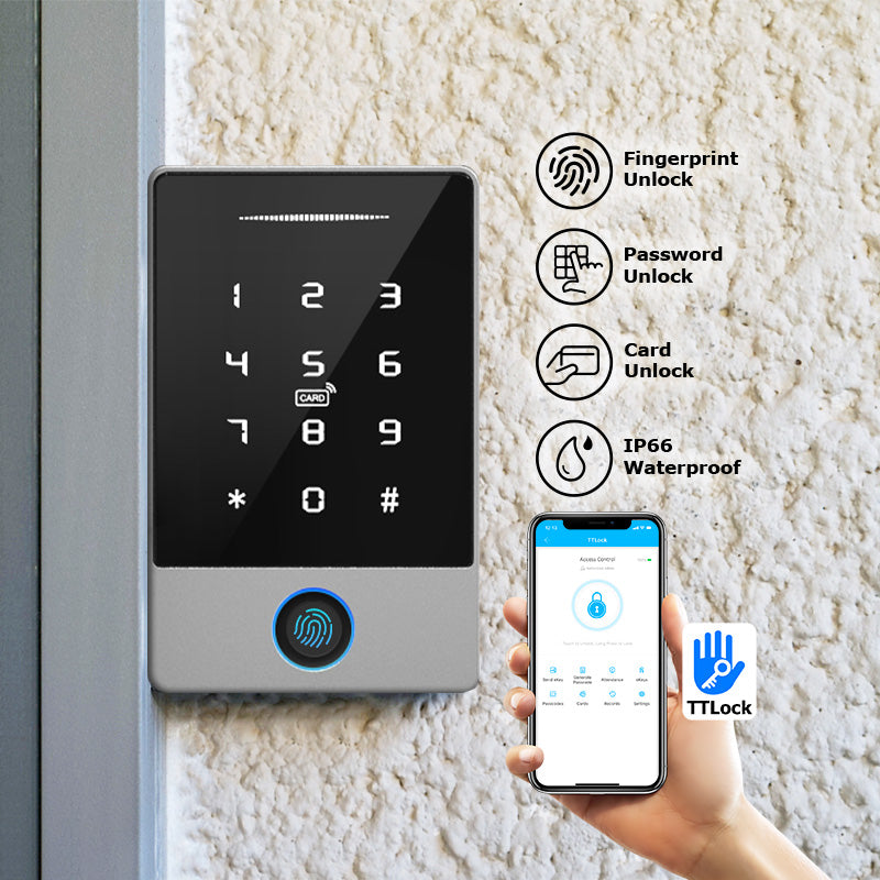 AC04——secure electronic access control system door lock – Tropernic