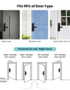 New Biometric Fingerprint Smart Door Lock with 5-in-1 Unlock Methods,Electronic anti-lock Button,Digital Passcode RFID Card Keyless Security Entry Electronic Smart Lock for Home Security