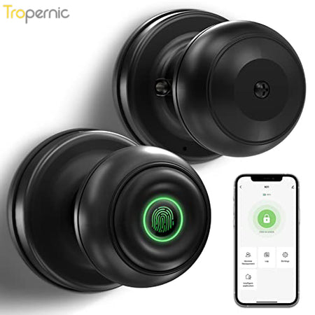 K01——Waterproof Ball Auto Cylinder Knob smart Lock
