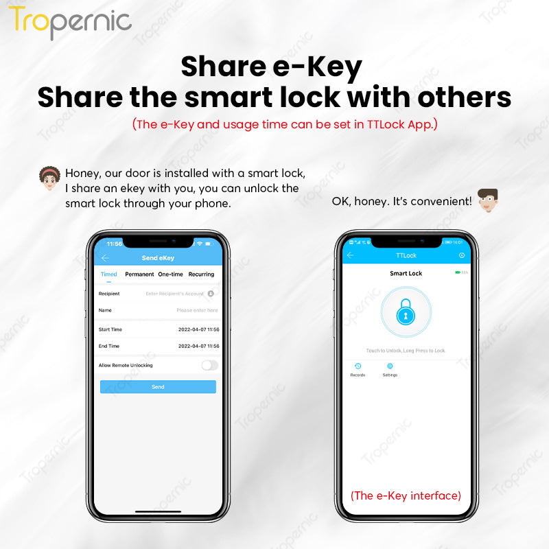 FM06——Tuya wi-fi smart door lock