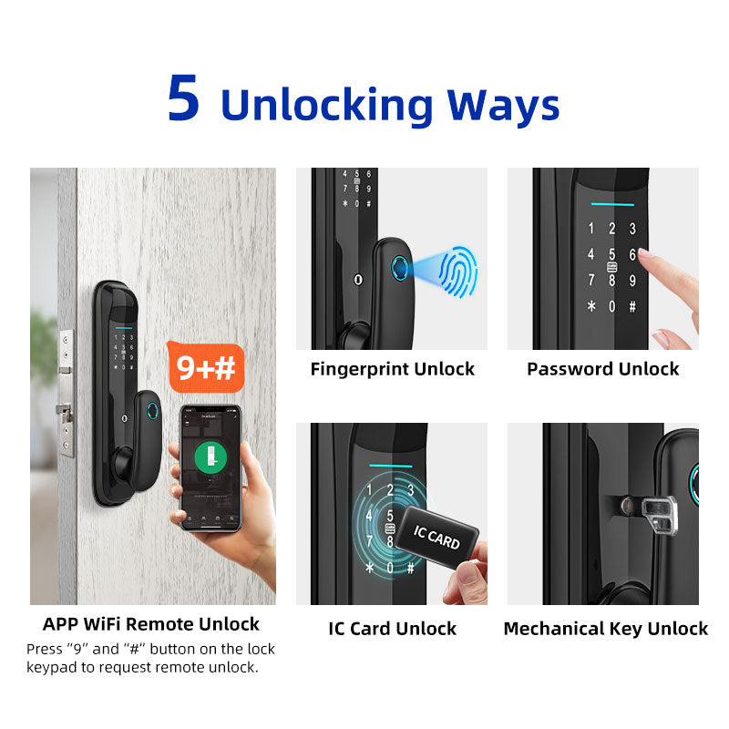 FM06——Tuya wi-fi smart door lock