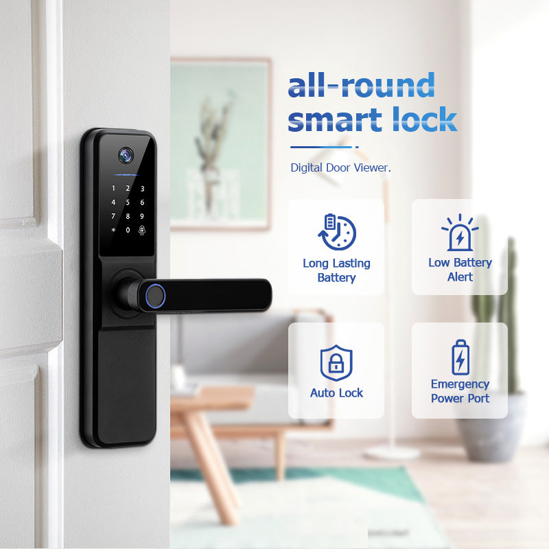 H01——Professional Fingerprint Lock with Camera