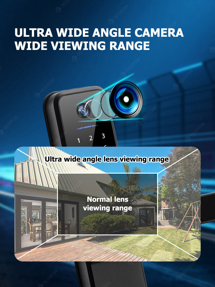 H01——Professional Fingerprint Lock with Camera