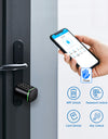 S1P-Adjustable TTLock APP Cylinder Smart Door Lock Password Digital RFID Card Mechanical Key for Home Apartment