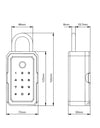 K3——Outdoor Waterproof Lock Box