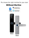 Tropernic K7 5 In 1 TTLOCK Smart Door Lock Fingerprint Lock Pintu Rumah APP Remote Unlock Password Digital Lock for Woodern Door APP Management Google Home Amazon Alexa