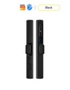 Tropernic F2 Tuya/TTLOCK Waterproof Smart Door Lock Anti Theft Zinc Alloy Sliding Door Lock with Short Handle Semi-Automatic Fingerprint Digital Lock For Aluminum Door