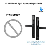 Tropernic F6 TTLock Bluetooth Smart Grill Lock