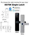 Tropernic K7 5 In 1 TTLOCK Smart Door Lock Fingerprint Lock Pintu Rumah APP Remote Unlock Password Digital Lock for Woodern Door APP Management Google Home Amazon Alexa