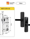 Tropernic H01PRO Tuya Smart Lock With Security Camera App Remote Unlock 5 In 1 Digital Lock With Doorbell For Home Fingerprint Password IC Card Key Unlock