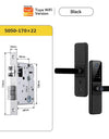 Tropernic H01PRO Tuya Smart Lock With Security Camera App Remote Unlock 5 In 1 Digital Lock With Doorbell For Home Fingerprint Password IC Card Key Unlock