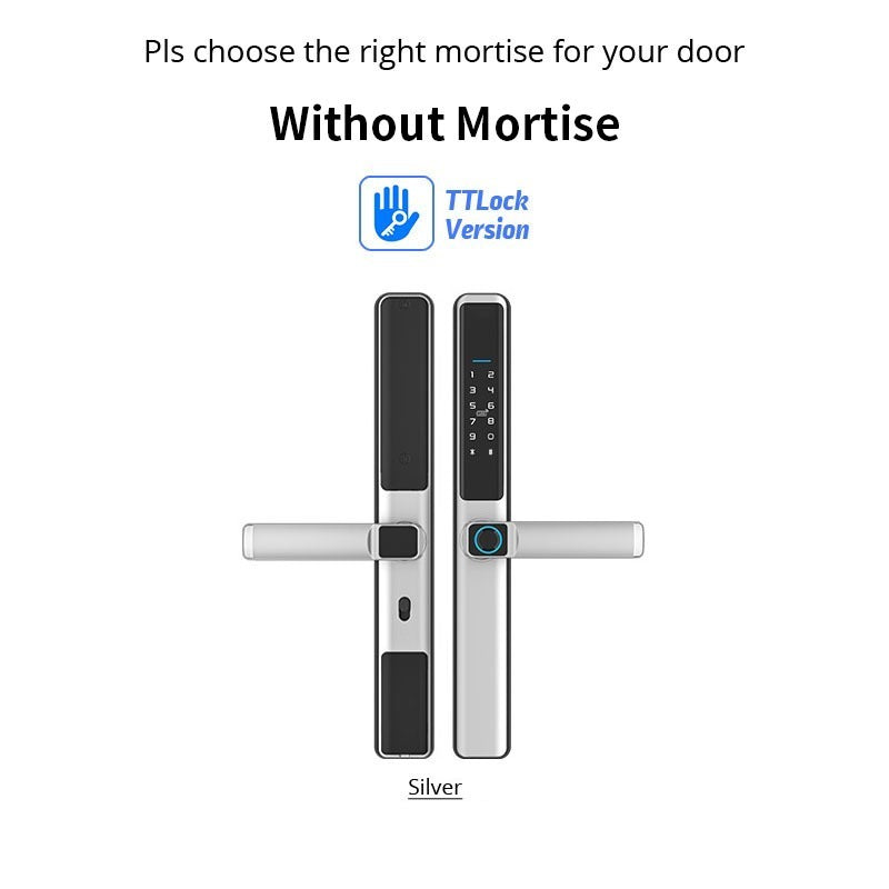 Tropernic F5 TTLOCK Smart Sliding Door Lock 5 in 1 Digital Lock with Doorbell App Unlock Waterproof Smart Door Lock for Aluminum Door