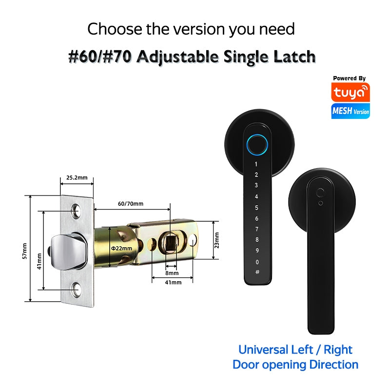 Tropernic X10 Tuya Bluetooth / TTLock Bluetooth Smart Lock