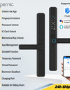 Tropernic F5 TTLOCK Smart Sliding Door Lock 5 in 1 Digital Lock with Doorbell App Unlock Waterproof Smart Door Lock for Aluminum Door