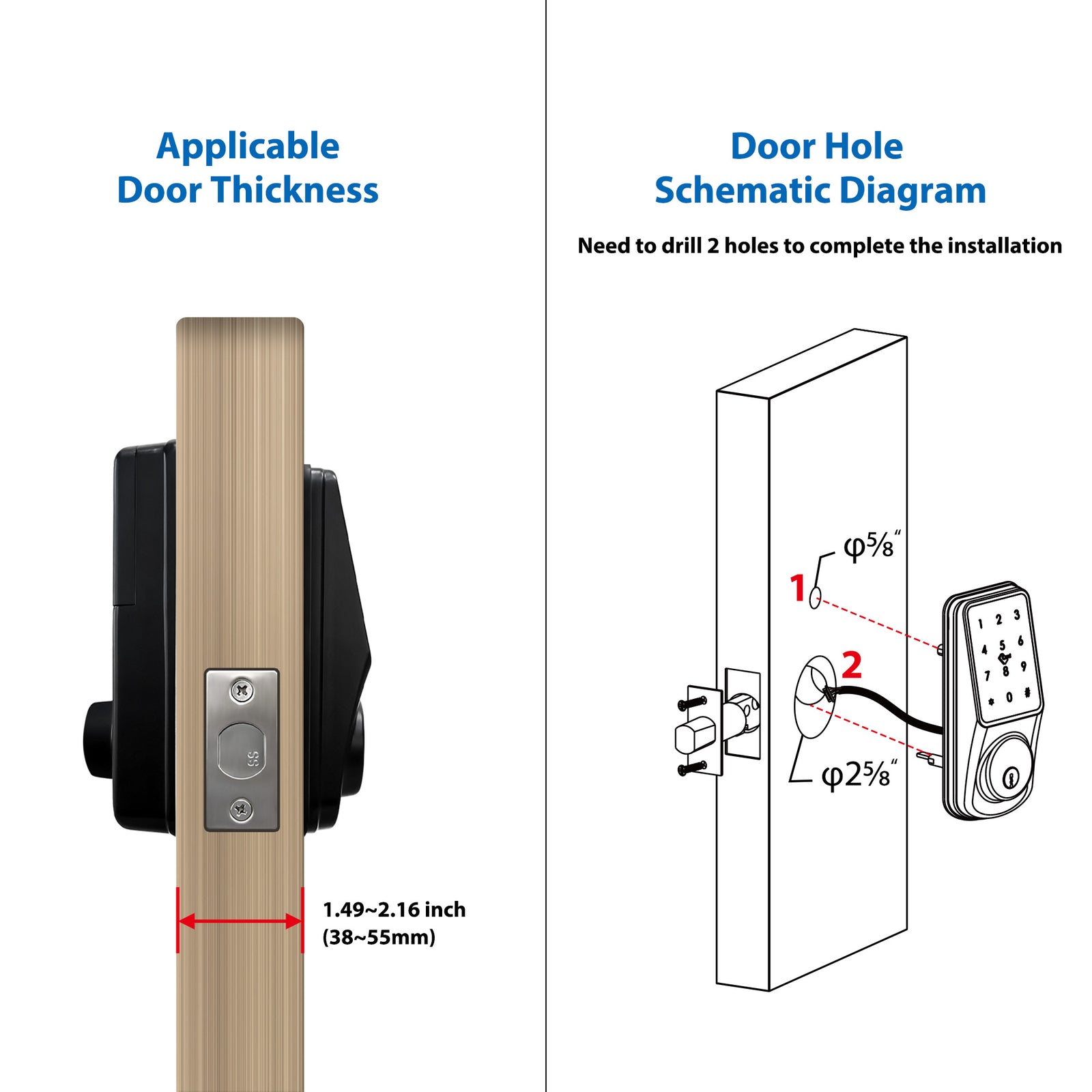 Smart deadbolt, A220