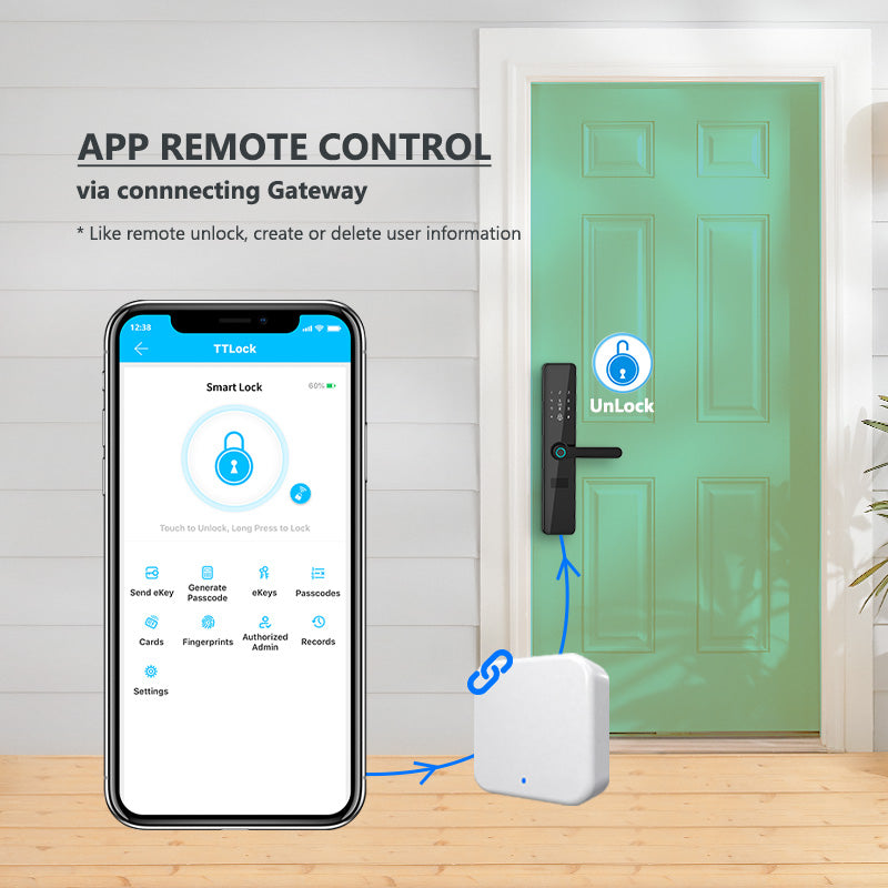 F8——Bluetooth Biometric Electronic Door Lock