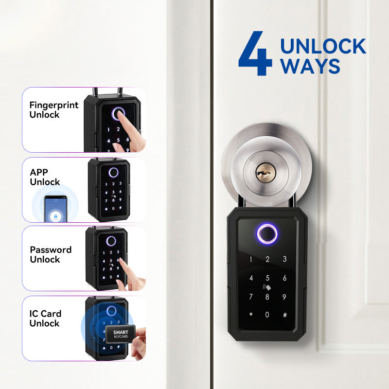 Smart keybox,Tuya App,Key lockbox