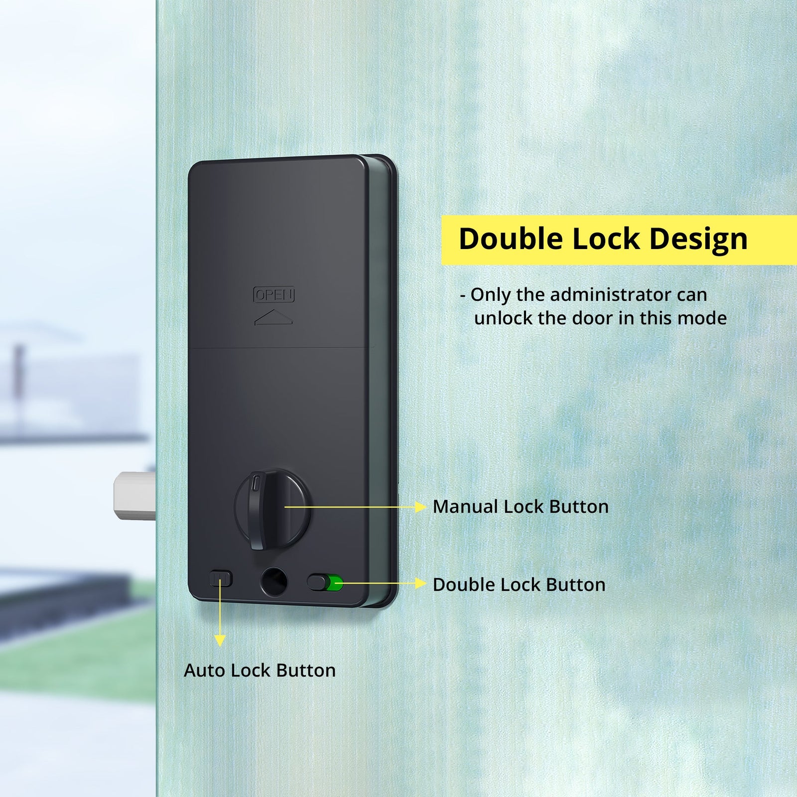 T1——Fingerprint security anti-theft waterproof lock